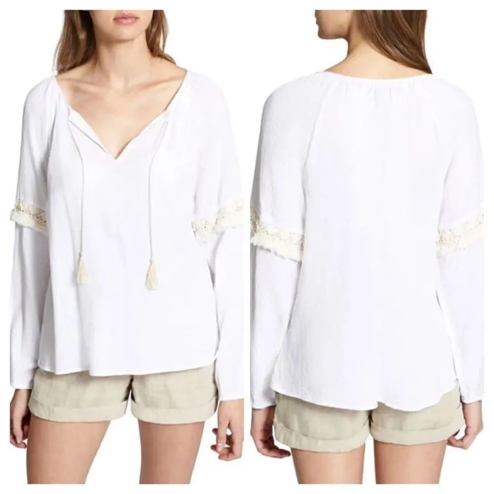 Sanctuary Yucca Peasant Blouse Size Small